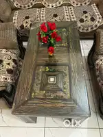 Sofa and table