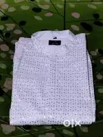 Kurta pyjama XL size party wear cream colour only used once Excellent.