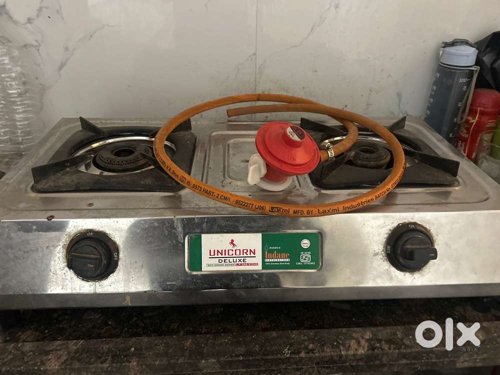 2 burner gas Stove with regulator