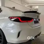 Honda City 2020 lip spoiler abs plastic piano black M style