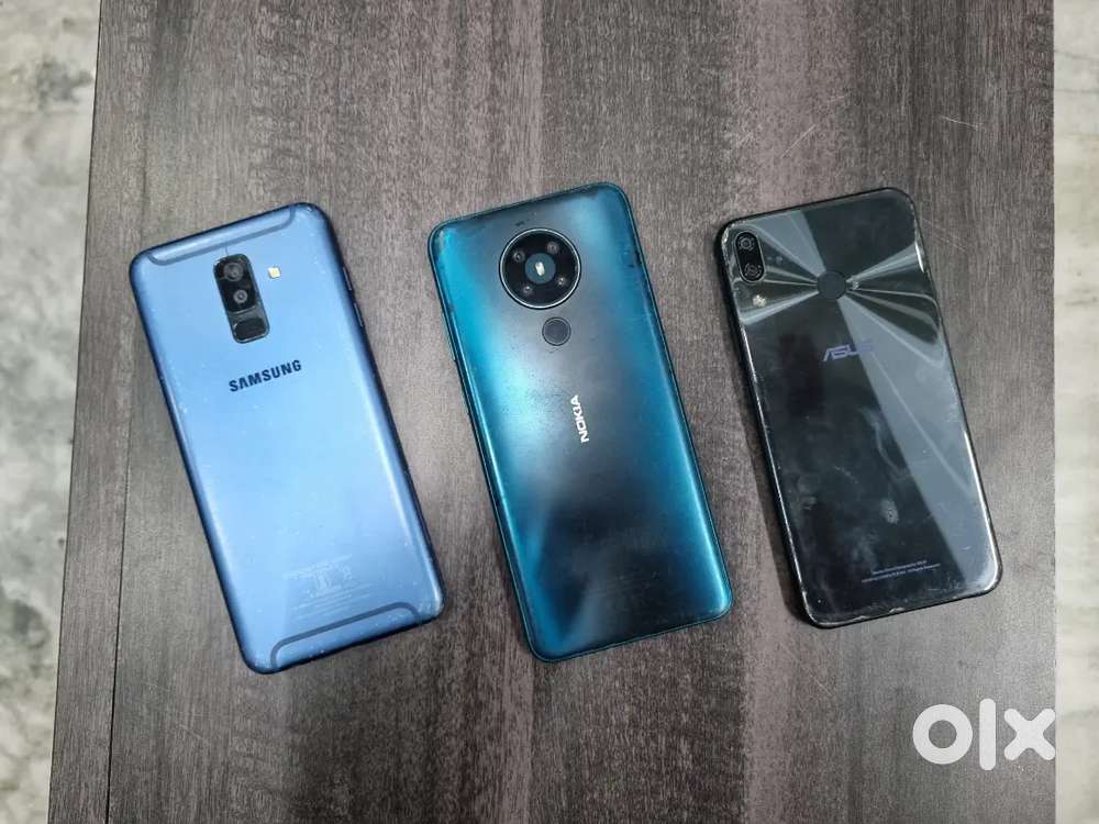 Asus 5z, Nokia 5.3 and Galaxy a6+