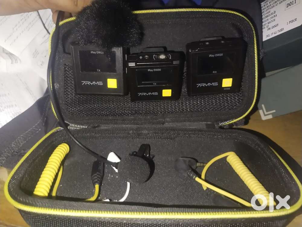 7 RYMS wireless mic box condition