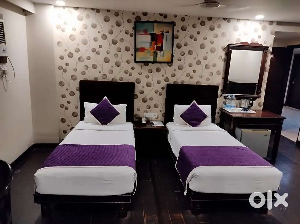 Neat and comfortable rooms for working professionals.