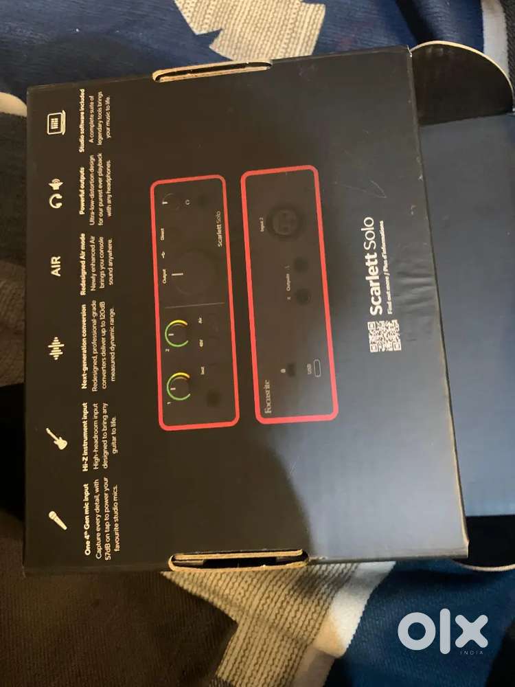 focusrite scarlett solo Saund card Brand New