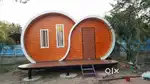 (Portable house) Prefab home -Farmhouse (Wooden House) porta cabin