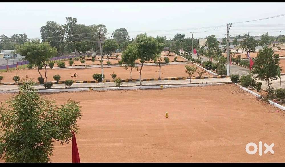 150 sq:yd open plot for sale in gated  community