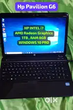 HP Pavilion G6, Intel i7, ITB, 8Gb Windows 10 pro