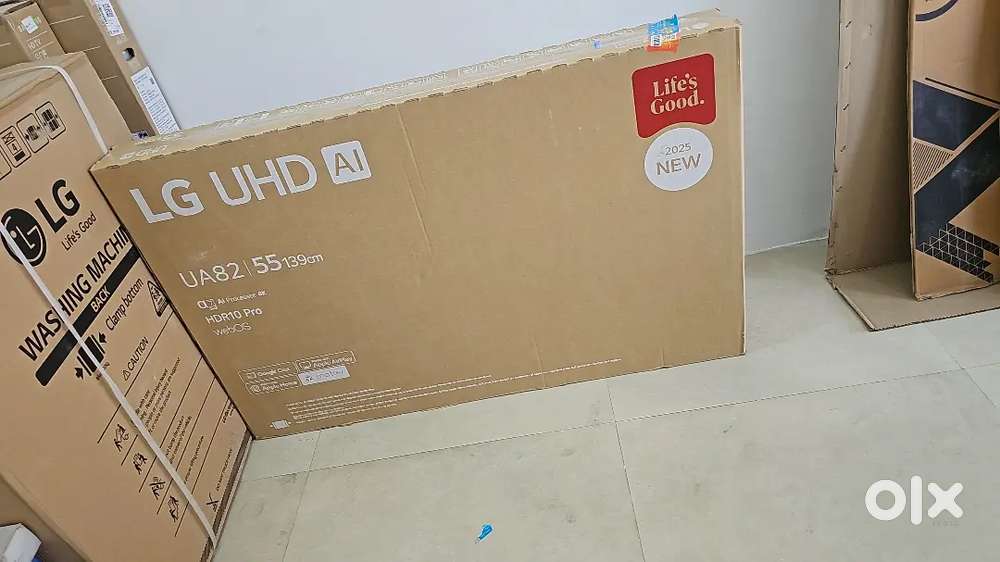 Seal pack lg 55 inch tv