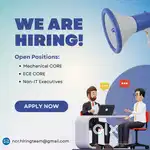 Non-IT Jobs Available ( Mechanical, ECE..,etc)