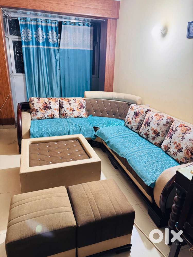 L-Type Sofa (7 seater) with centre table