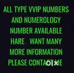 Vip number for sale