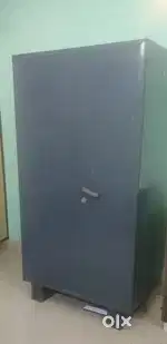 Godrej wardrobe, grey colour