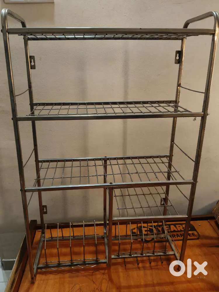 Utensil kichen rack steel , mandani