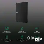 Seagate Expansion External HDD 2tb/1.5 tb Available, Warranty Open Box