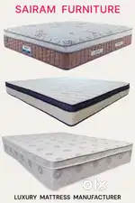 SAIRAM FURNITURE new luxury Euro top spring mattress 9 inches thick