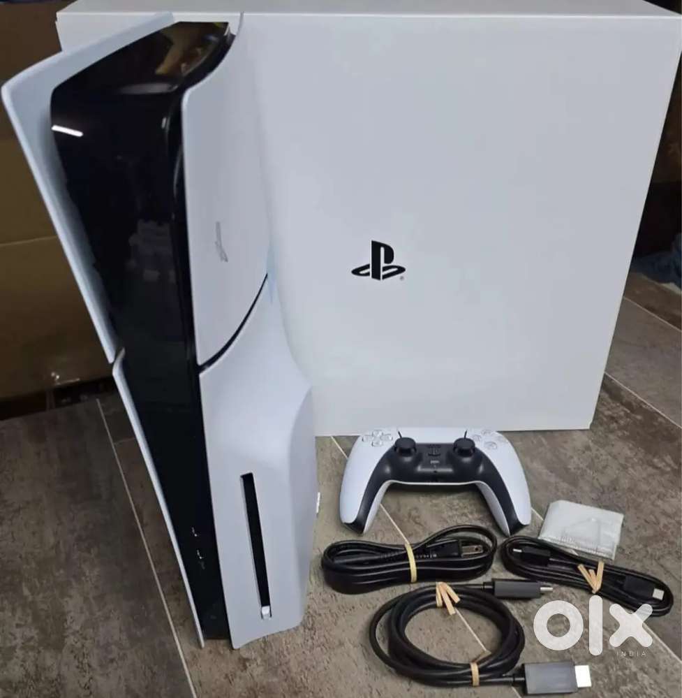 Sony PlayStation 5 Slim Disc Edition 1TB Gaming Console White