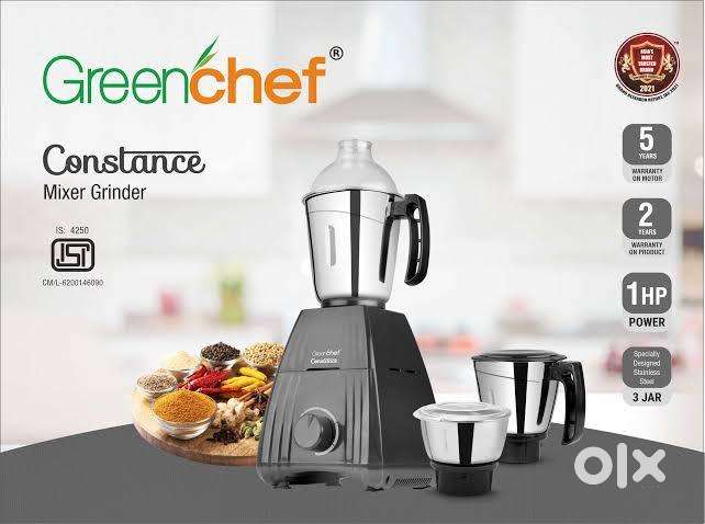 Brand New Greenchef 1 HP Heavy Motor Mixer 5 Years Warranty MRP-5000