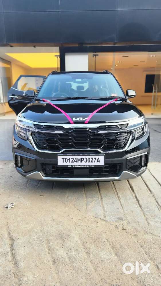 Kia Seltos. Sports top model with turbo engine..Film coated body