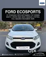 Ford Ecosport 1.5 Ti VCT MT Titanium, 2016, Petrol