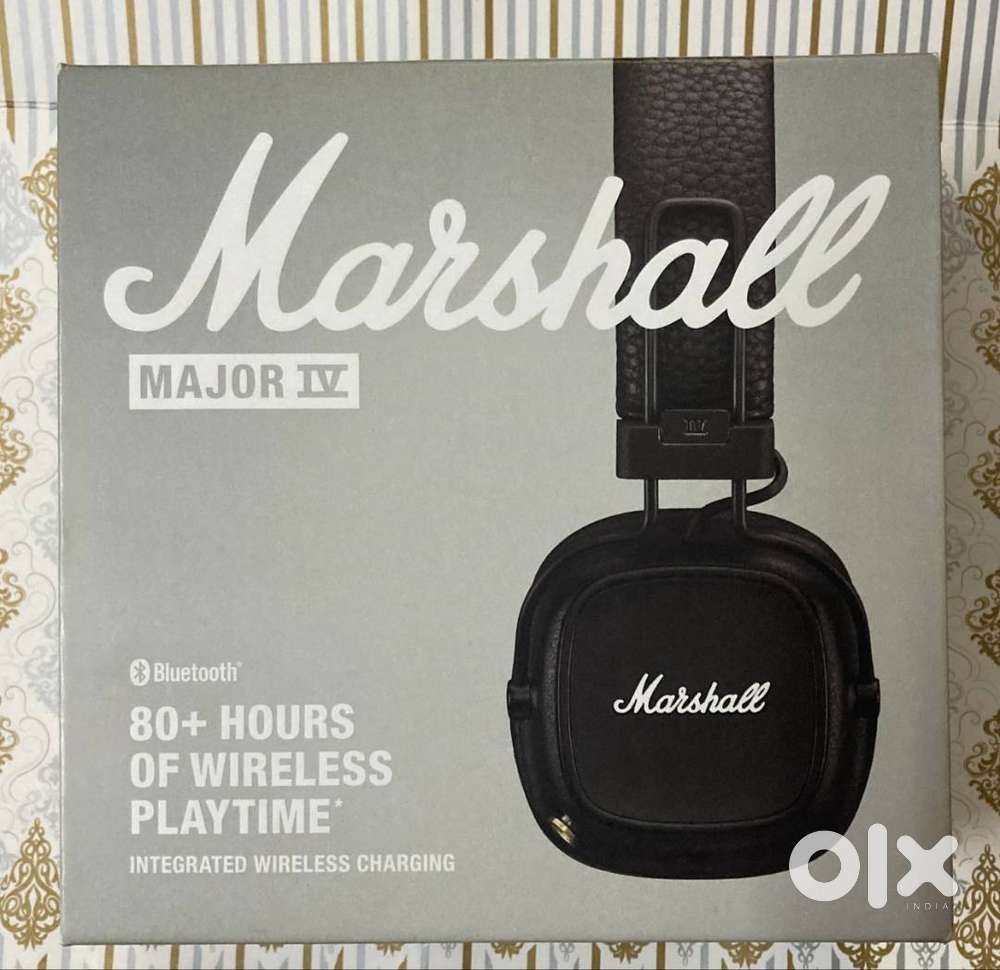 New, factory-sealed Marshall Major IV wireless Bluetooth on-ear headph