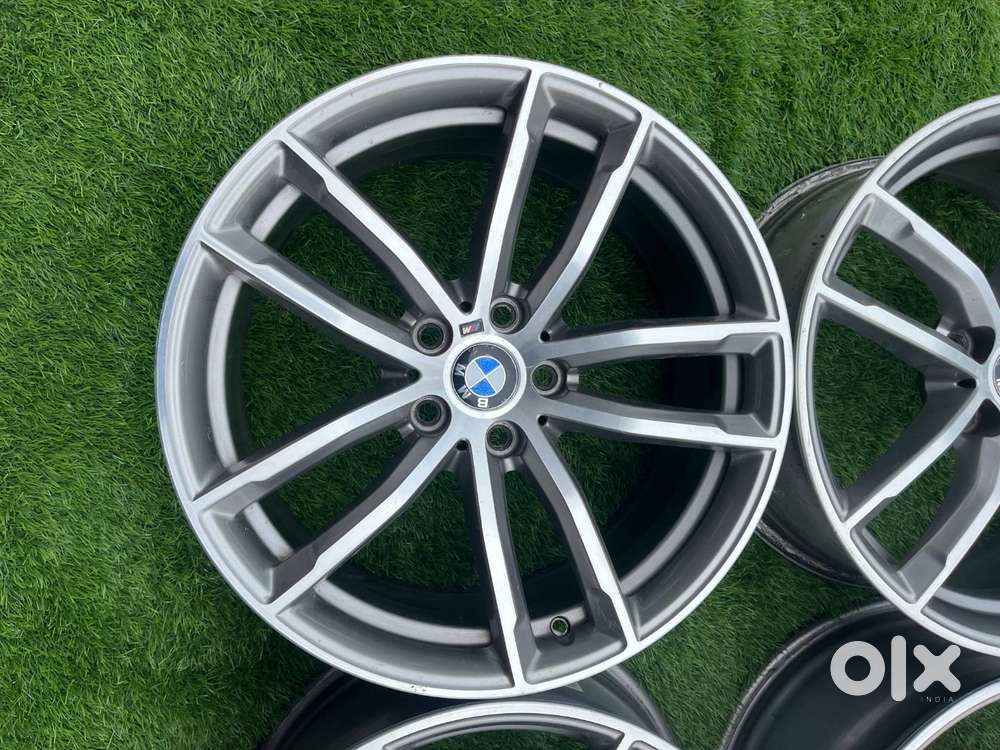 BMW 112 PCD ALLOY WHEELS ORIGINAL M SPORTS 18 INCH (GOOD CONDITION)
