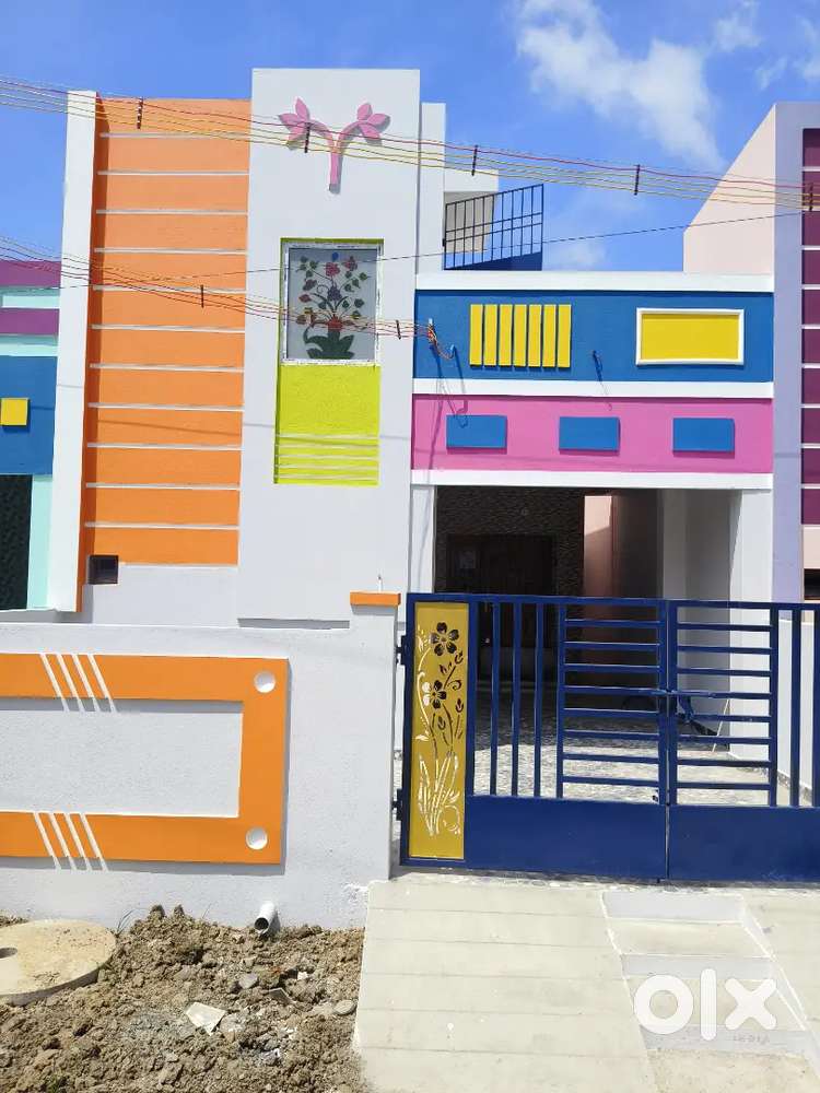Independent 2bhk villa house for sale in chennai at Veppampattu.