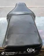 Bullet seat with backrest