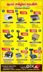 ELECTRONIC THRASS , SEALING MACHINES , BILLING MACHINES