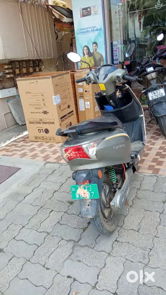 Hero optima E-bike Registered vehicle 2023 model peronecharge 40-50 km