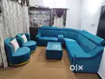 L shape sofa luxury model