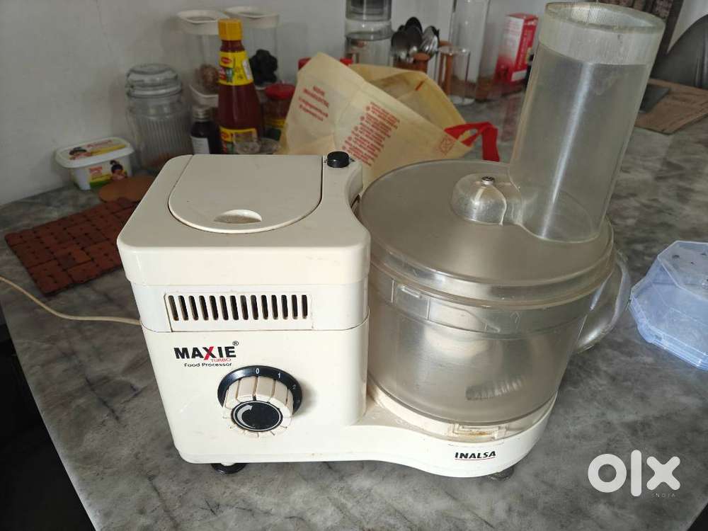 Inalsa Maxie Classic 600 -Watt Food Processor (White)