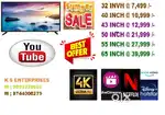 32 INCH SMART LED TV @ 7,499 /-