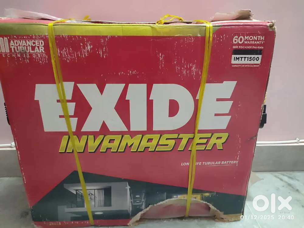 Exide tubular battery