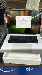 apple macbook pro 16.2. 32gb ram 512gb ssd M1 pro chip like new with