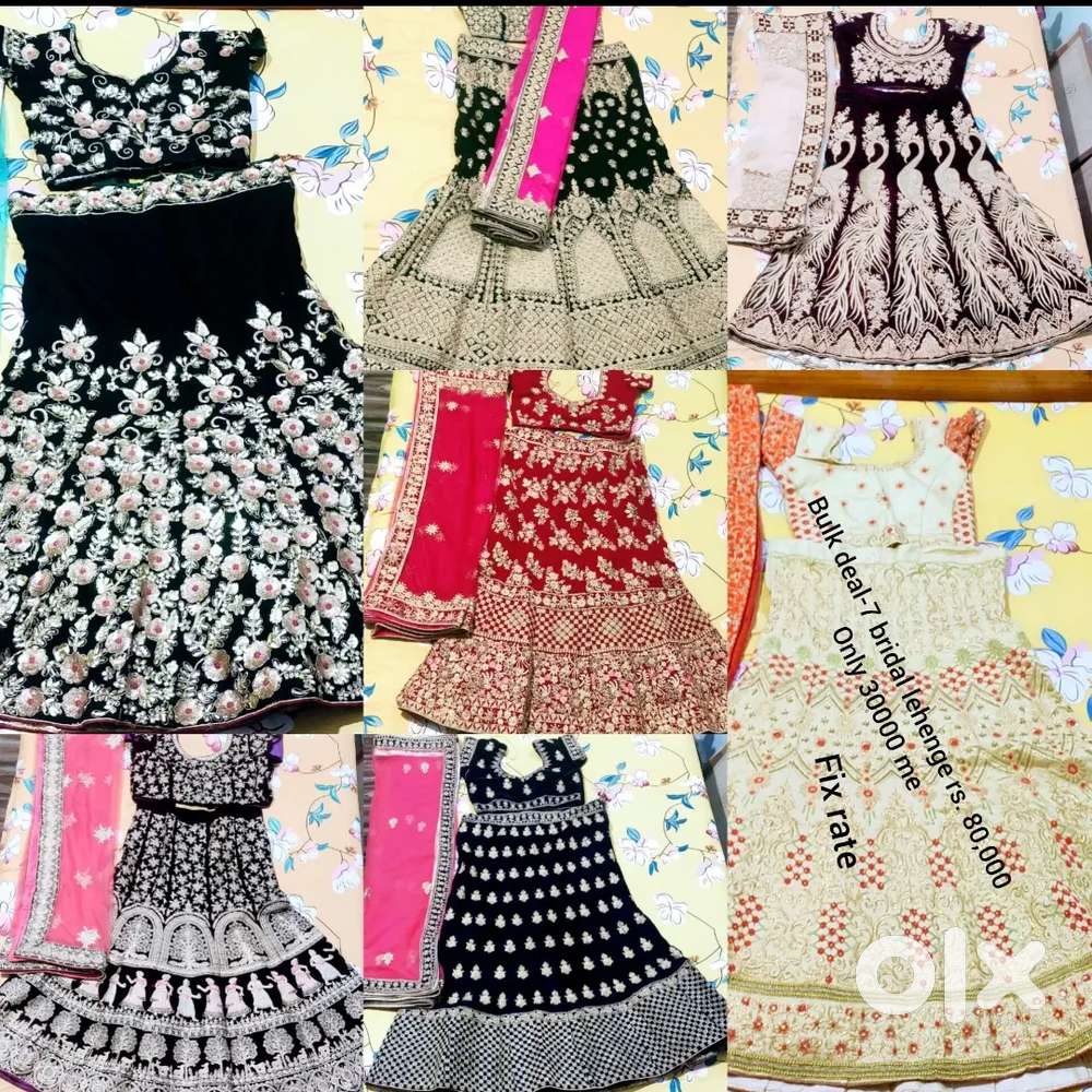 Bridal Lehenga's for sale