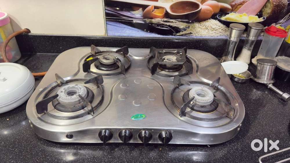 Glen 4 burner SS Stove