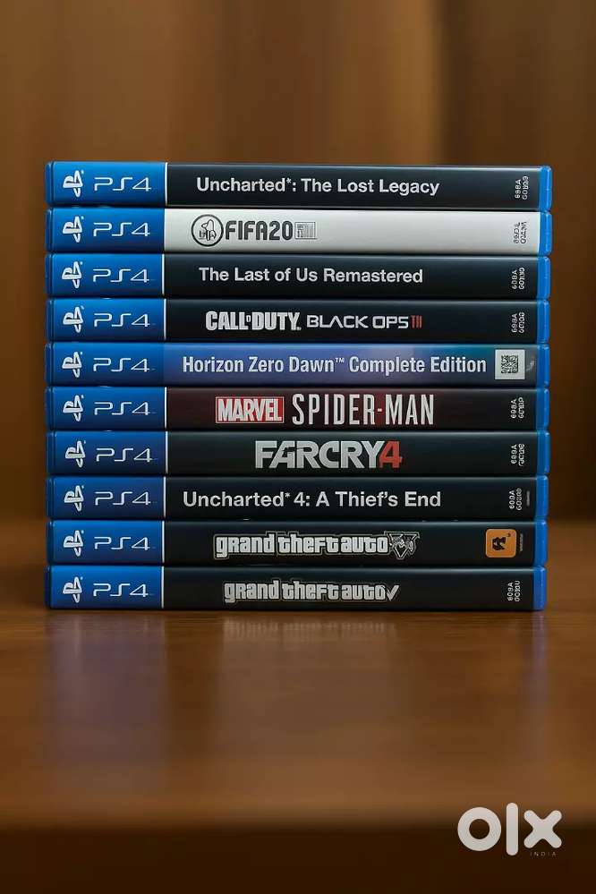 9 PS4 Games for Sale – All in Good Condition  Starting ₹899