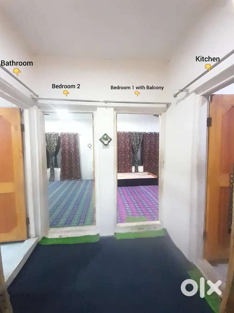 Furnished Flat on Rent GMC(Baramulla)Doctors/Families/Kashmiri Pandith