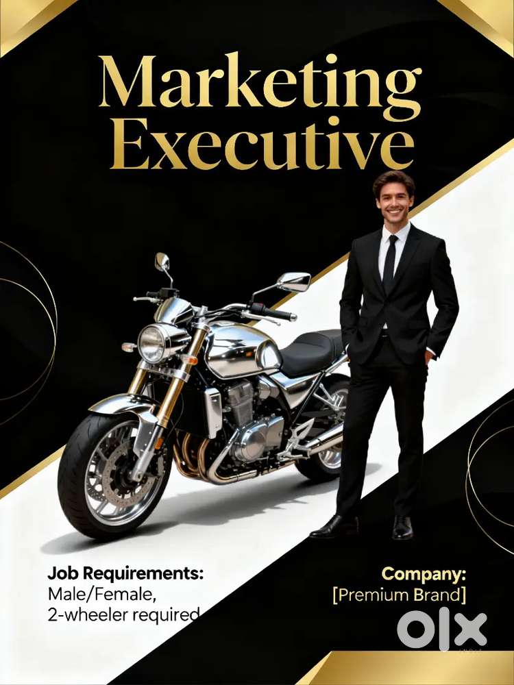 We are hiring Marketing Executive Male/Female.