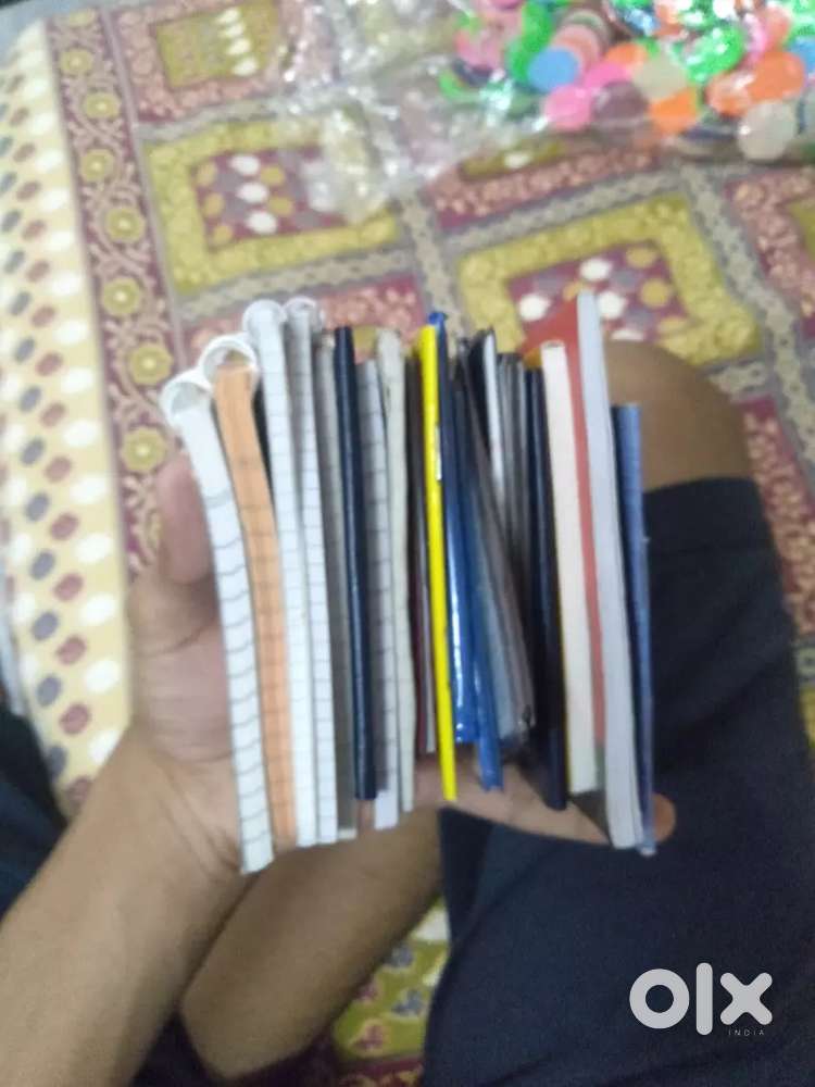 Pocket diaries and plastic tokens