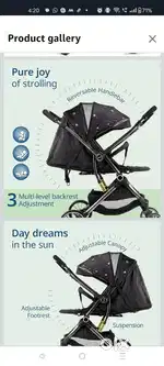 Luvlap Pramp for newborn