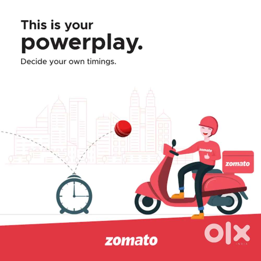 Zomato food delivery partner jobs