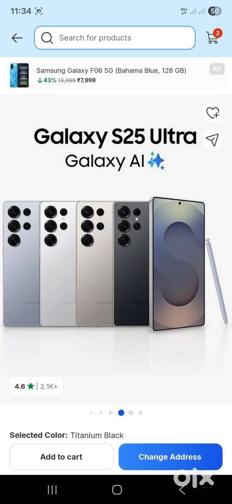 S25 Ultra UAE Version 45 days old