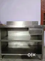 Stainless steel counter