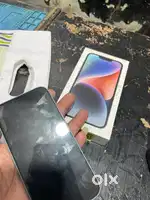Iphone 14 all original back panel crack battery service bil box sab ha