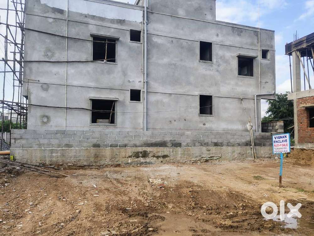 open plot for sale in gated community in hmda ventures ecil near