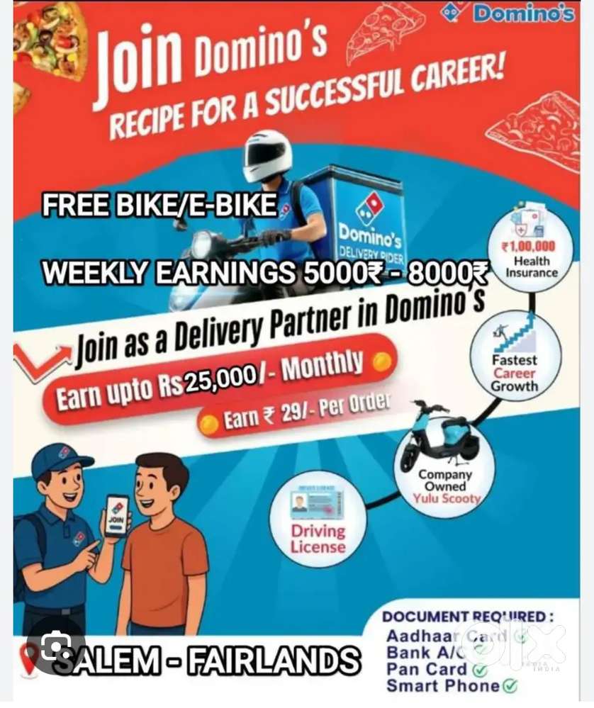 Pizza delivery ka kam hai