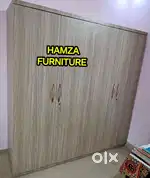 HAMZA FURNITURE NEW designer elegant particle Board wood wardrobe