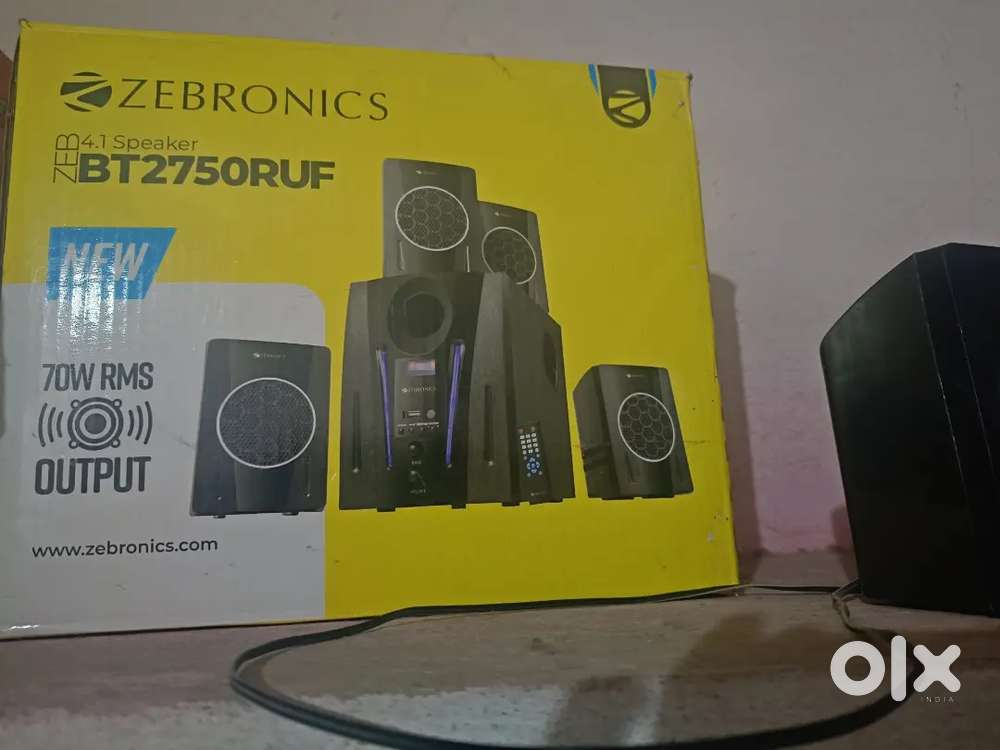 Zebronics home theatre sell