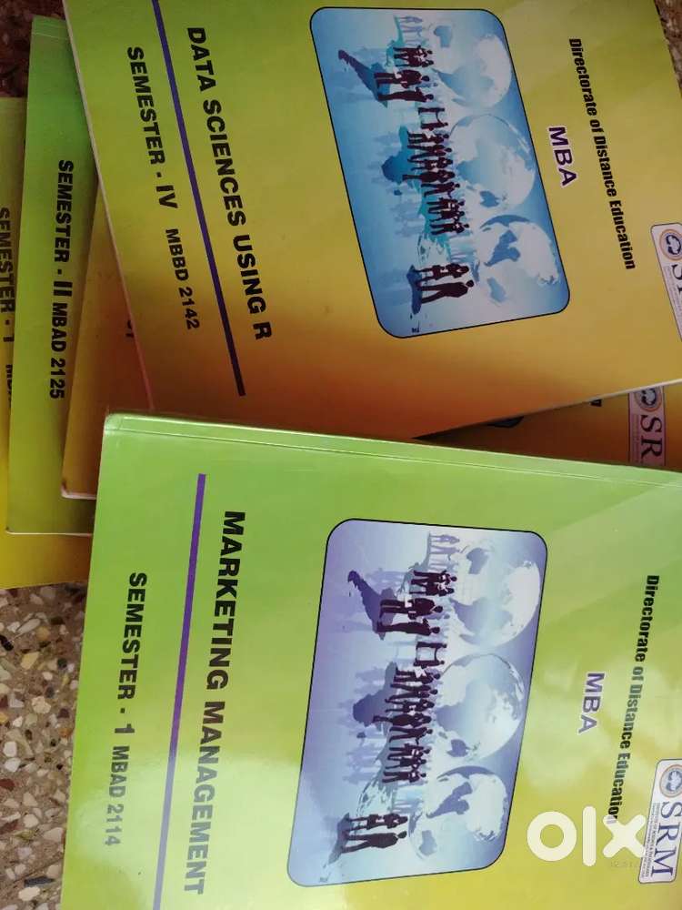 MBA Business Analytics Books – All Semesters (Good Condition)